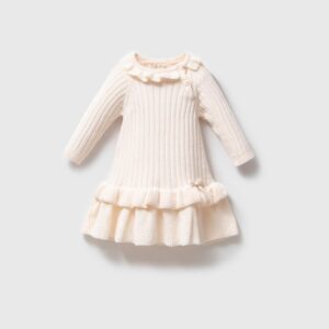 Φορεματάκι πλεκτό απαλό ρόζ