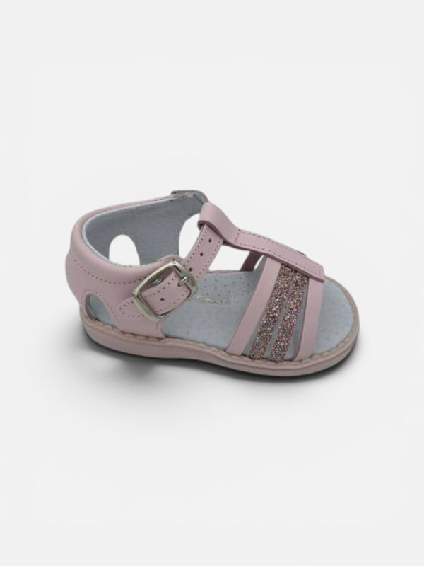 Ροζ Παιδικό Barefoot Πεδιλάκι με Πλάγιο Κλείσιμο